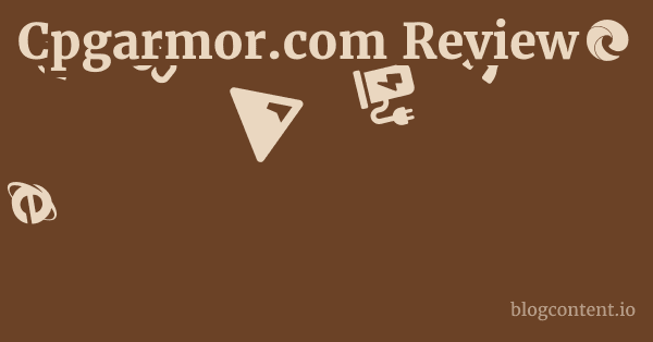 Cpgarmor.com Review 1 by Partners