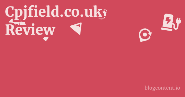 Cpjfield.co.uk Review 1 by Partners