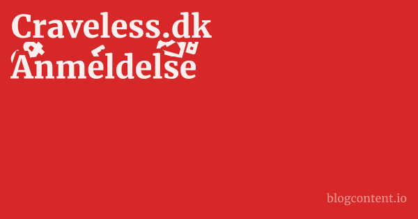 Craveless.dk Anmeldelse 1 by Partners