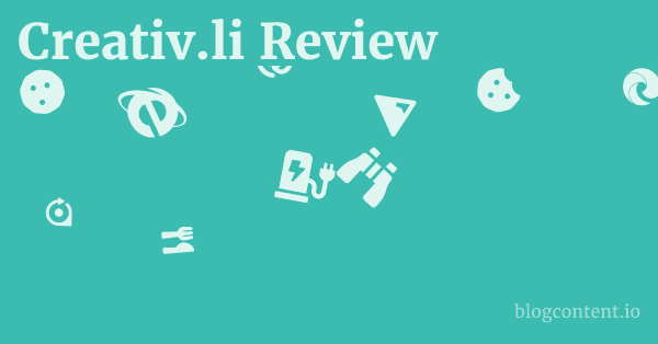 Creativ.li Review 1 by Partners
