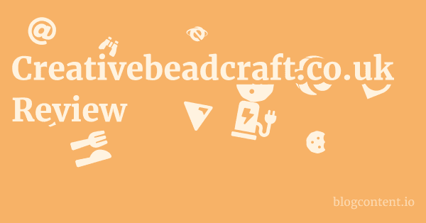 Creativebeadcraft.co.uk Review 1 by Partners