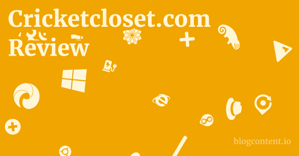 Cricketcloset.com Review 1 by Partners