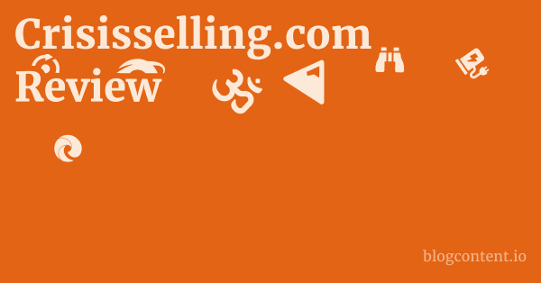 Crisisselling.com Review 1 by Partners