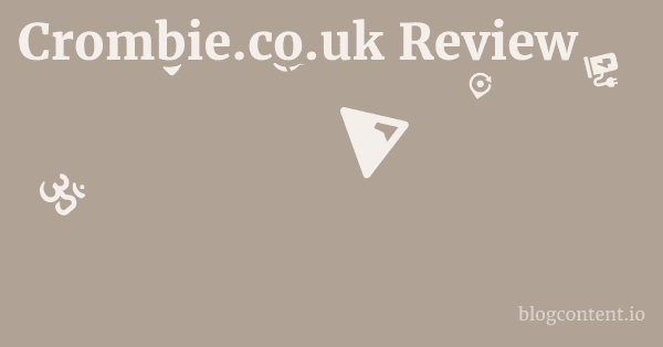 Crombie.co.uk Review 1 by Partners