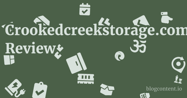 Crookedcreekstorage.com Review 1 by Partners
