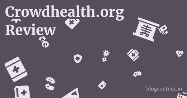 Crowdhealth.org Review 1 by Partners