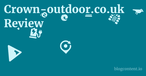 Crown-outdoor.co.uk Review 1 by Partners