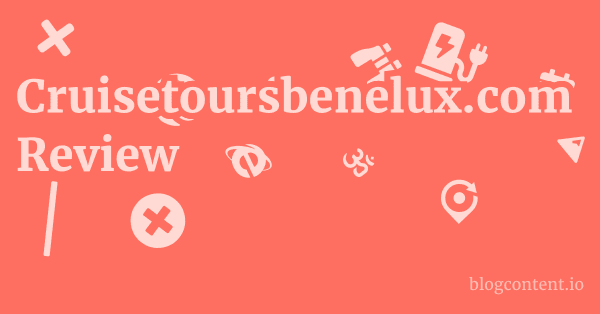 Cruisetoursbenelux.com Review 1 by Partners
