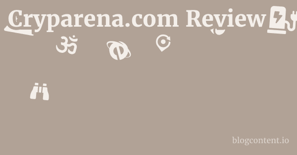 Cryparena.com Review 1 by Partners