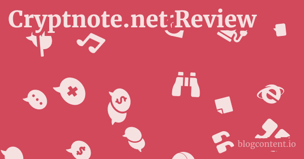 Cryptnote.net Review 1 by Partners
