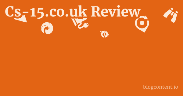 Cs-15.co.uk Review 1 by Partners