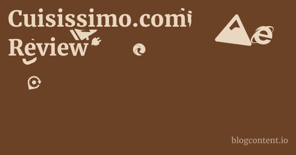Cuisissimo.com Review 1 by Partners