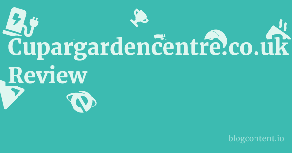 Cupargardencentre.co.uk Review 1 by Partners