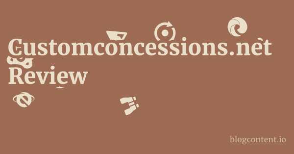 Customconcessions.net Review 1 by Partners