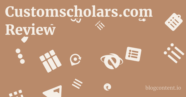 Customscholars.com Review 1 by Partners