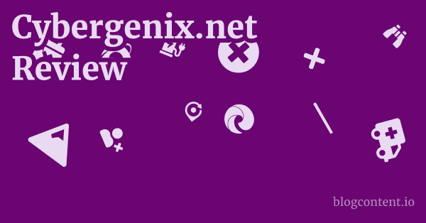 Cybergenix.net Review 1 by Partners