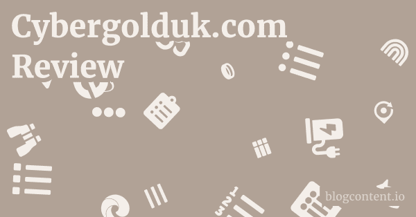 Cybergolduk.com Review 1 by Partners
