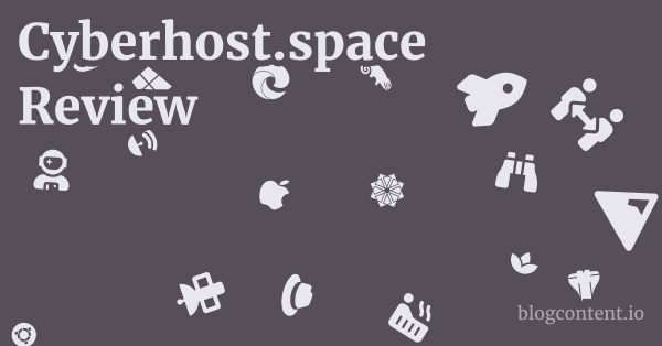 Cyberhost.space Review 1 by Partners