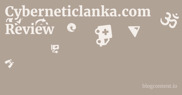 Cyberneticlanka.com Review 1 by Partners