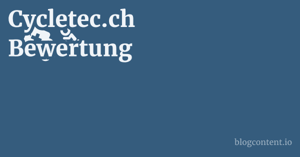 Cycletec.ch Bewertung 1 by Partners