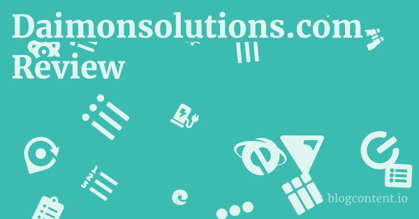 Daimonsolutions.com Review 1 by Partners