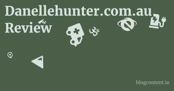 Danellehunter.com.au Review 1 by Partners