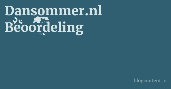 Dansommer.nl Beoordeling 1 by Partners