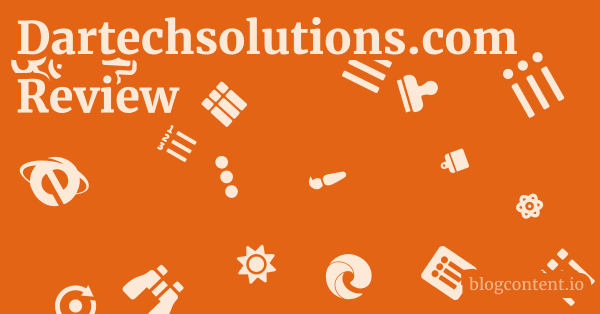 Dartechsolutions.com Review 1 by Partners