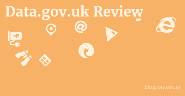 Data.gov.uk Review 1 by Partners