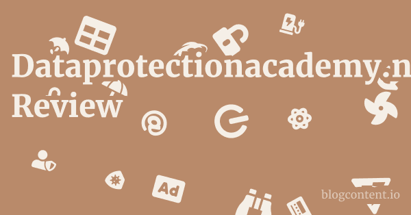 Dataprotectionacademy.net Review 1 by Partners