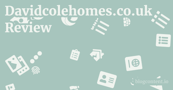 Davidcolehomes.co.uk Review 1 by Partners