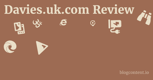 Davies.uk.com Review 1 by Partners