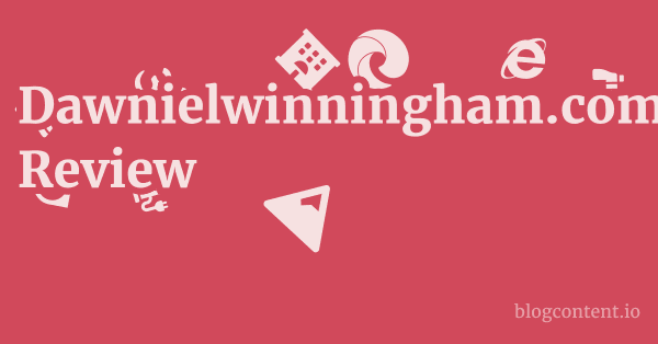 Dawnielwinningham.com Review 1 by Partners