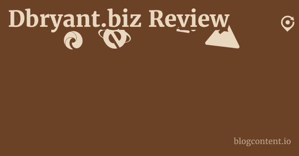 Dbryant.biz Review 1 by Partners