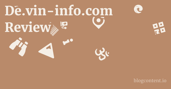 De.vin-info.com Review 1 by Partners