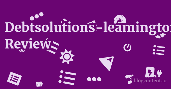 Debtsolutions-leamington.ca Review 1 by Partners