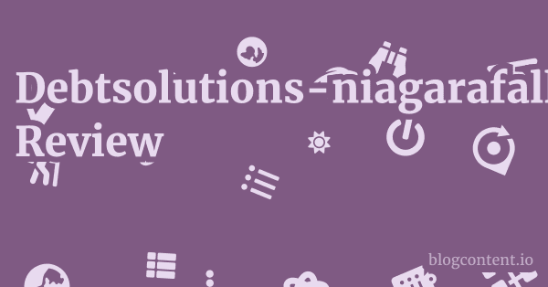 Debtsolutions-niagarafalls.ca Review 1 by Partners