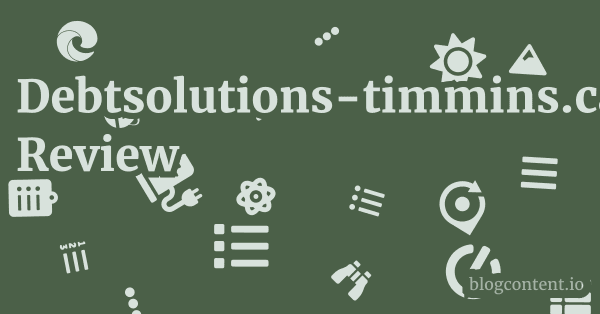 Debtsolutions-timmins.ca Review 1 by Partners