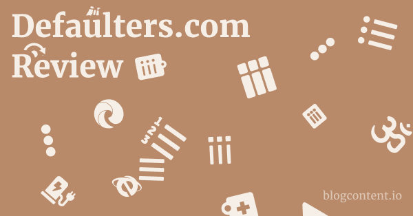 Defaulters.com Review 1 by Partners