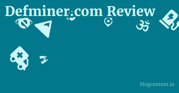 Defminer.com Review 1 by Partners