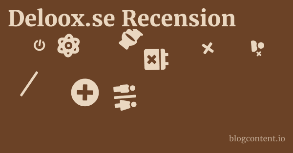 Deloox.se Recension