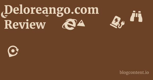 Deloreango.com Review 1 by Partners