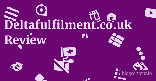 Deltafulfilment.co.uk Review 1 by Partners