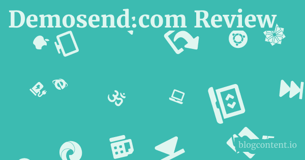 Demosend.com Review 1 by Partners