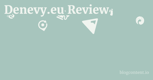 Denevy.eu Review 1 by Partners