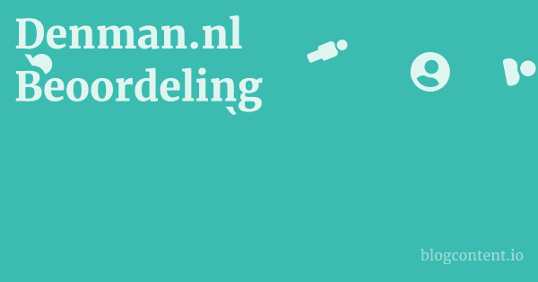 Denman.nl Beoordeling 1 by Partners