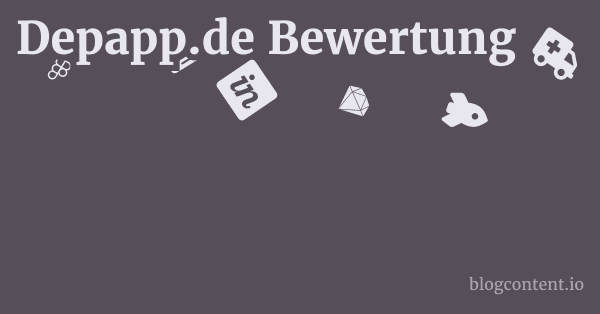 Depapp.de Bewertung 1 by Partners