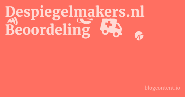 Despiegelmakers.nl Beoordeling