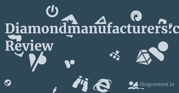 Diamondmanufacturers.co.uk Review 1 by Partners