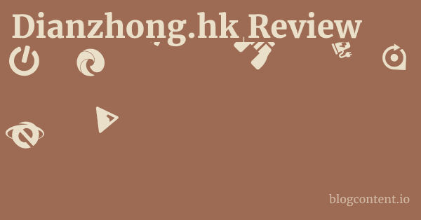 Dianzhong.hk Review 1 by Partners